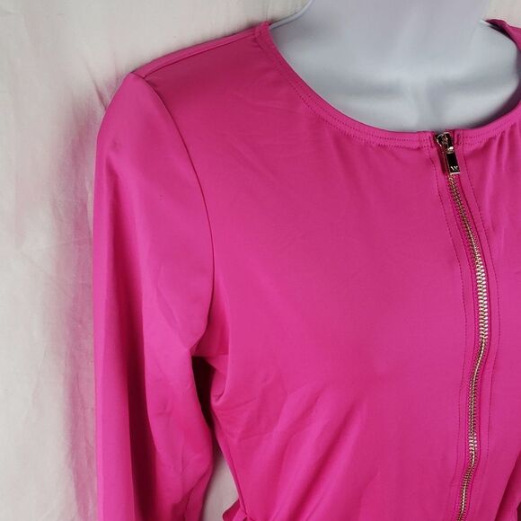 Michael Kors Women's 12 Hot Pink One Piece Swimwear - Picture 3 of 12